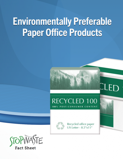 Recycled Paper Products and Recycled Office Supplies