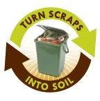 Food scrap recycling logo